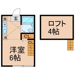 ハーミットクラブハウス栗田谷の物件間取画像